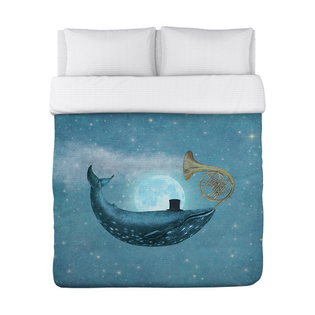 Cloud Maker // Lightweight Duvet Cover (Twin)