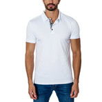 Short-Sleeve Polo // White (XL)