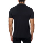 Short-Sleeve Polo // Black (3XL)