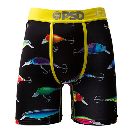 Fish On Boxer Brief // Yellow (S)