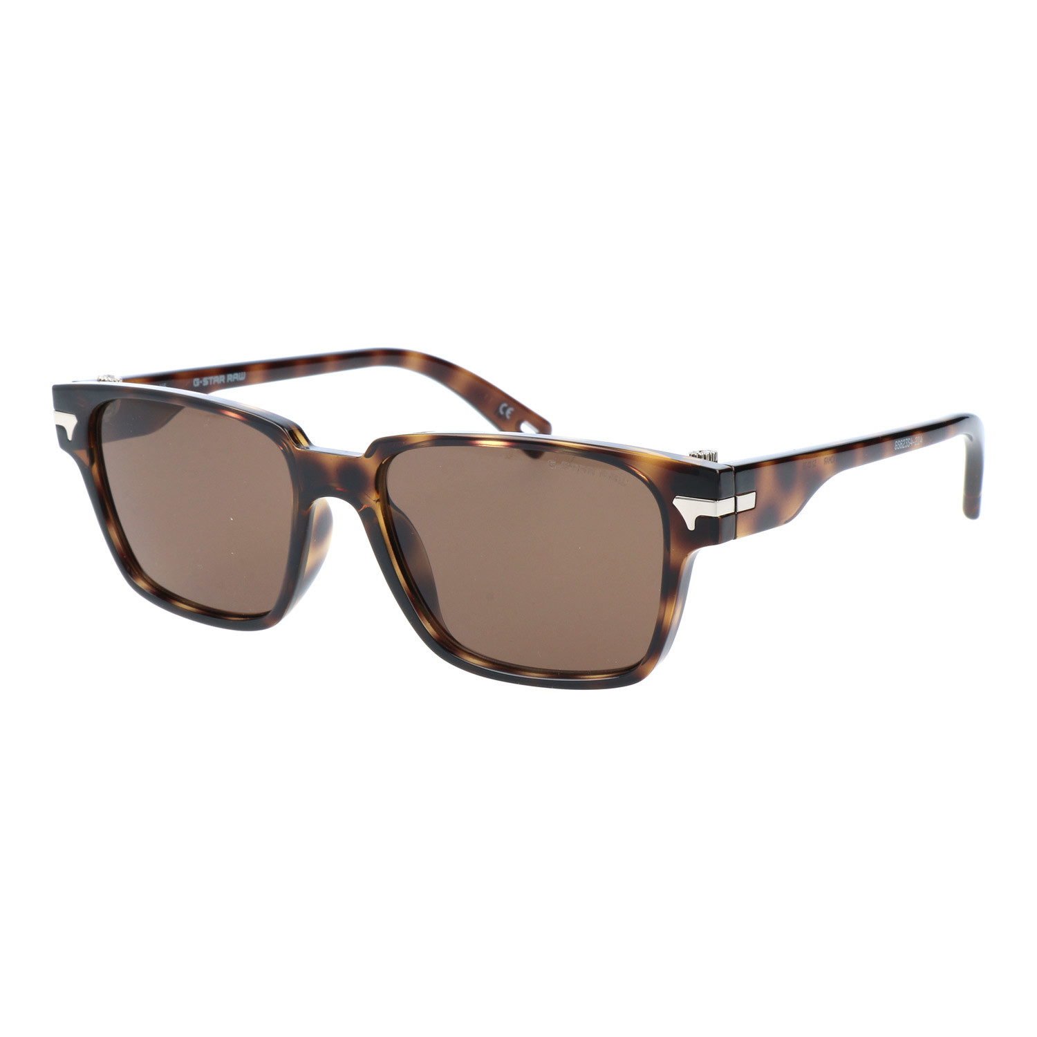 Thick Rim Sharp Rectangular Wayfarer // Havana - G-Star Raw - Touch of ...