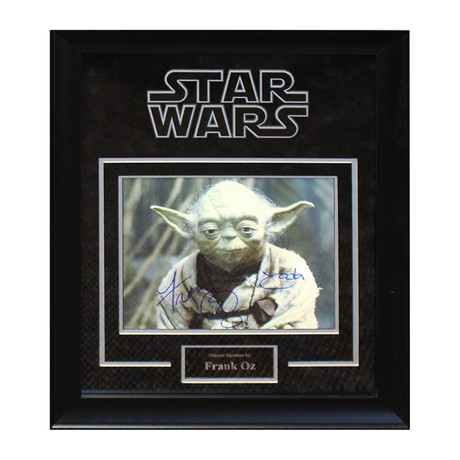 Signed + Framed Artist Series // Yoda