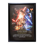 Signed Movie Poster // The Force Awakens