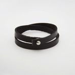 Touch Collection // Pin Double Wrap // Black (Size 8)