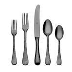 Epoque Place Setting // 5 Piece Set (Stainless Steel)
