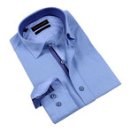 Daisy Cuff Button-Up Shirt // Blue (2XL)