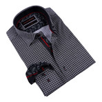 Bullseye Button-Up Shirt // Black (3XL)