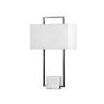 Stratum Table Lamp // Brushed Nickel