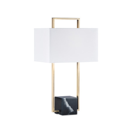 Stratum Table Lamp // Weathered Brass