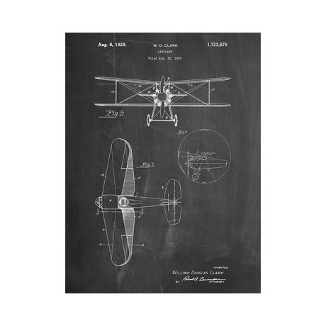 W.D. Clark Plane (Grey)