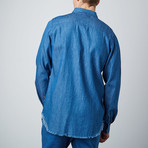 Chambs Long-Sleeve Shirt // Dark Blue (S)
