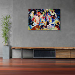 Flood Improvisation // Light (26"W x 18"H x 0.75"D)