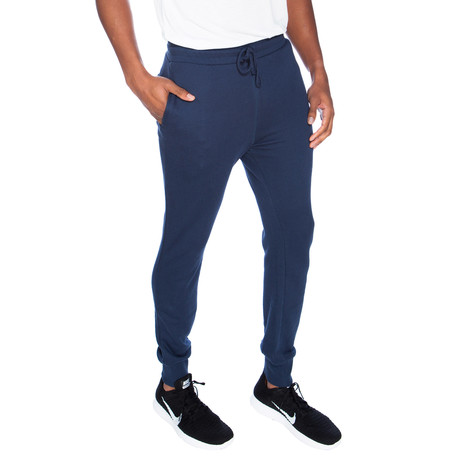Modal French Terry Jogger // Navy (S)