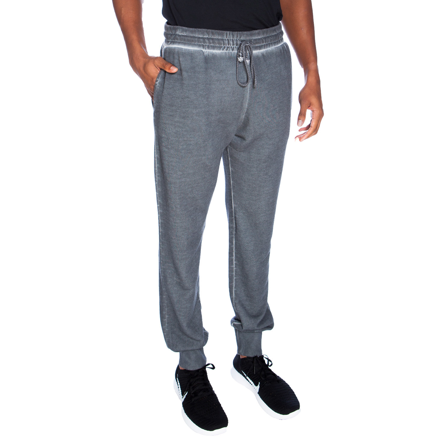 Dirty Washed Modal French Terry Jogger // Grey (S) - Unsimply Stitched ...