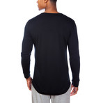 Long Sleeve Shirt // Black (XL)