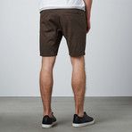 Drop Crotch Short // Olive (M)