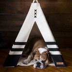 Pet Teepee // Black (24"L x 24"W x 32"H)