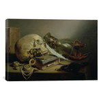 A Vanitas Still Life // Pieter Claesz (26"W x 18"H x .75"D)