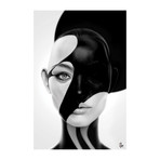 Black Mask // Giulio Rossi (12"W x 18"H x 0.75"D)