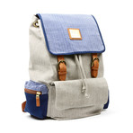 Alumno Knapsack (Blue + Light Gray)