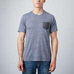 Luke V T-Shirt // Navy (XL)