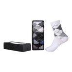 Argyle Sock // Assorted // Boxed Set Of 5
