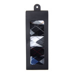 Argyle Sock // Assorted // Boxed Set Of 5