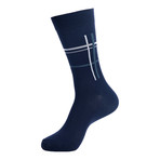 Deco Criss Cross Sock // Assorted // Set Of 4