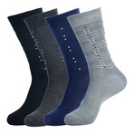 Deco Cube Sock // Assorted // Set Of 4