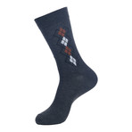 Deco Argyle Sock // Assorted // Set Of 4