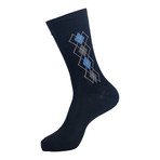 Deco Argyle Sock // Assorted // Set Of 4