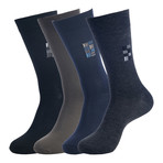 Deco Frame Sock // Assorted // Set Of 4