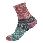 White Washed Colored Sock // Assorted // Boxed Set Of 5