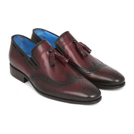 Wingtip Tassel Loafers // Bordeaux (Euro: 38)