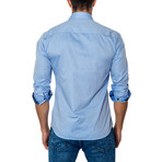 Long-Sleeve Button-Up // Light Blue (S)