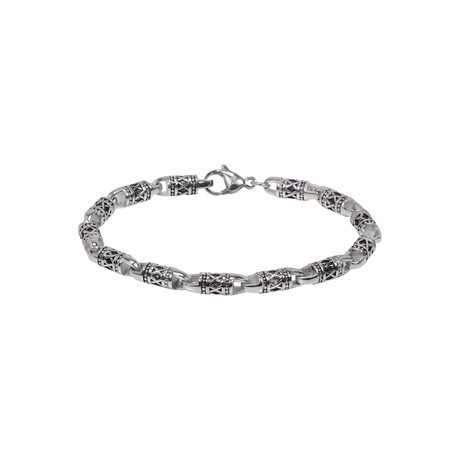 Gothic Biker Link Bracelet