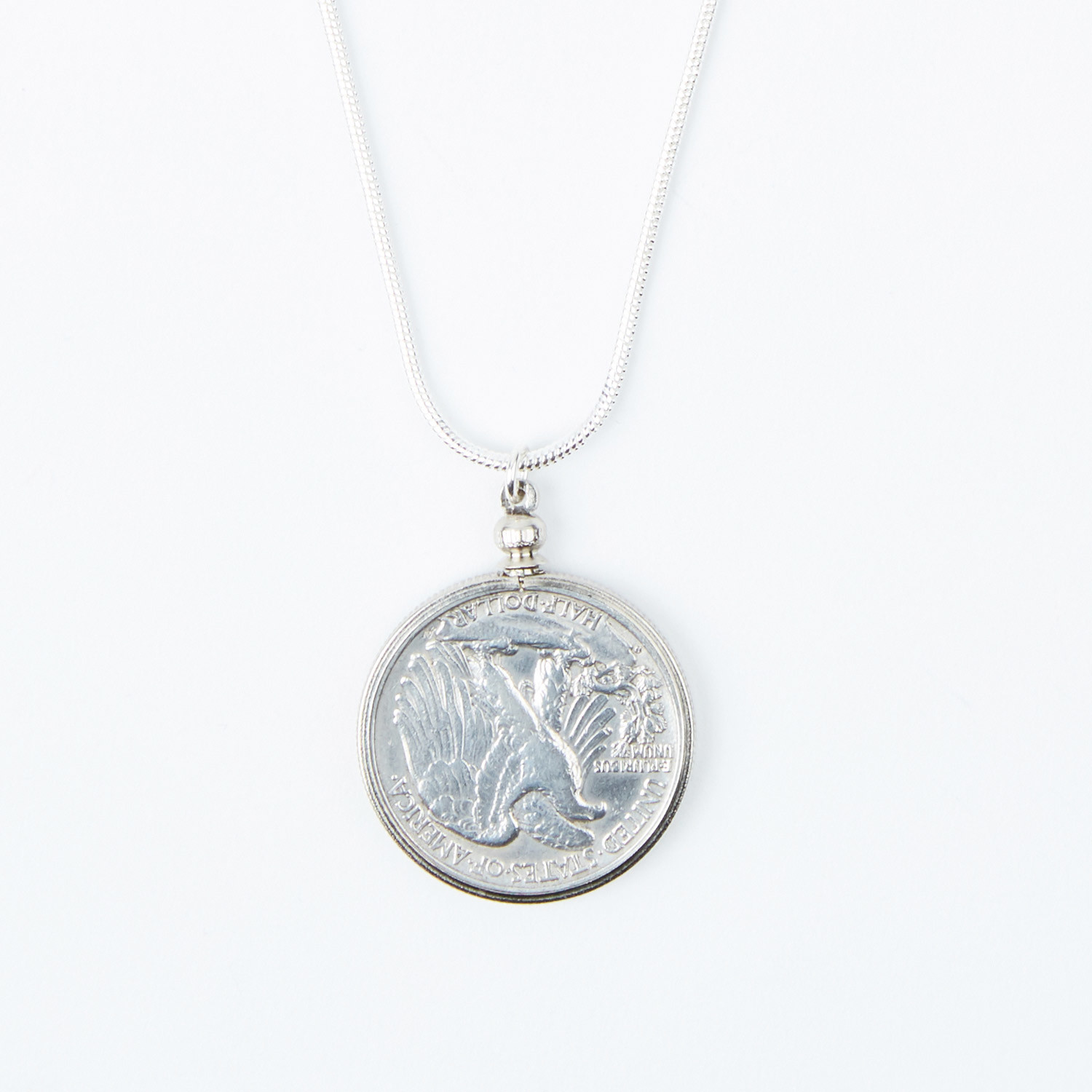 Walking Liberty Coin Necklace - Coin Crafters - Touch of Modern