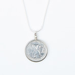 Walking Liberty Coin Necklace