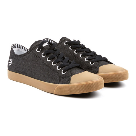 Ox Low-Top Sneakers // Carbon Black (Euro: 42)