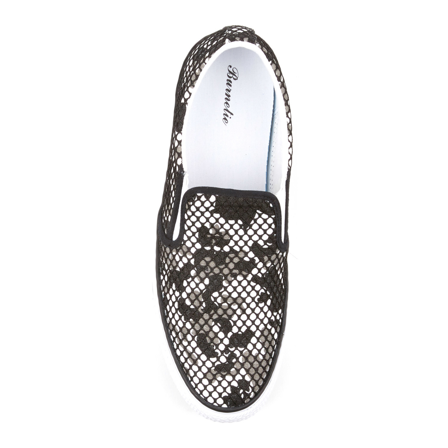 Skid II Textured Slip-On Sneakers // Black + White (Euro: 41 ...