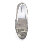 Skid II Textured Slip-On Sneakers // Grey + Olive (US: 8)