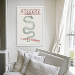 Nirvana Serve the Servants // Framed Print (12"W x 18"H x 1.5"D)