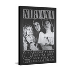 Nirvana Roseland Ballroom // Aluminum (12"W x 18"H x 1.5"D)