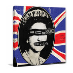 God Save the Queen // Canvas (18"W x 18"H x 1.5"D)