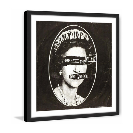 Save the Queen // Framed Print (12"W x 12"H x 1.5"D)