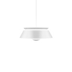 Cuna White Pendant Light // White Cord (Plug-In)