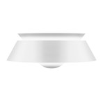 Cuna White Pendant Light // White Cord (Plug-In)