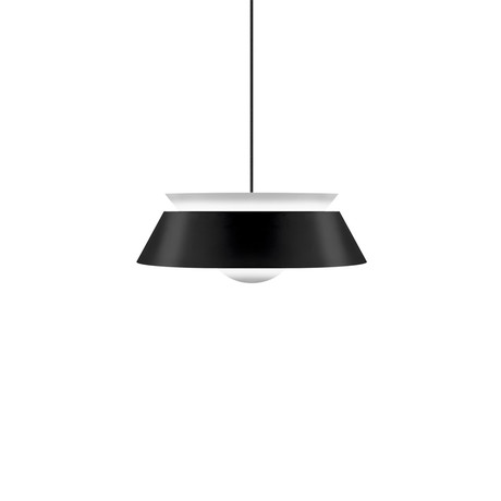 Cuna Black Pendant Light // Black Cord (Hardwired)