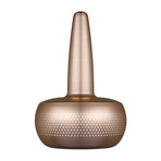 Clava Brushed Copper Pendant Light (White Cord)