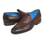 Men's Perforated Leather Loafers // Brown (Euro: 43)